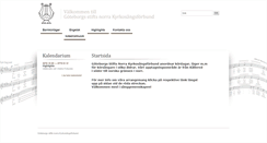 Desktop Screenshot of goteborgnorra.sjungikyrkan.nu